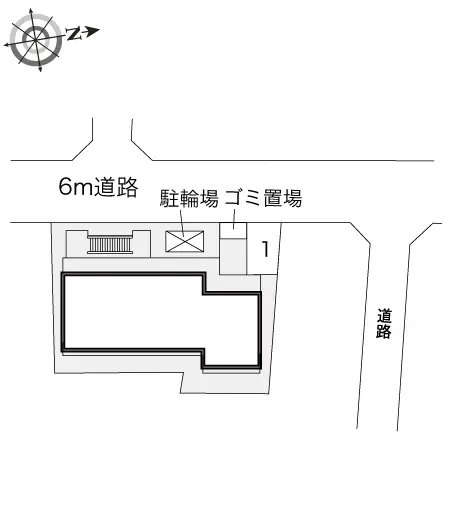 京都市北区紫竹西北町 月極駐車場